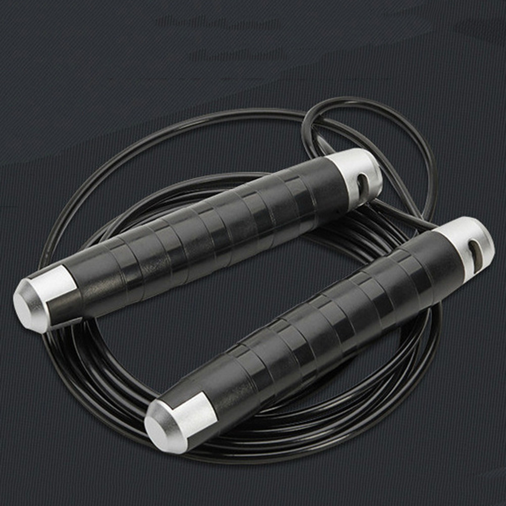 Black Steel Cable Jump Rope Be - огляд і ціна Jump Rope Speed Bearing