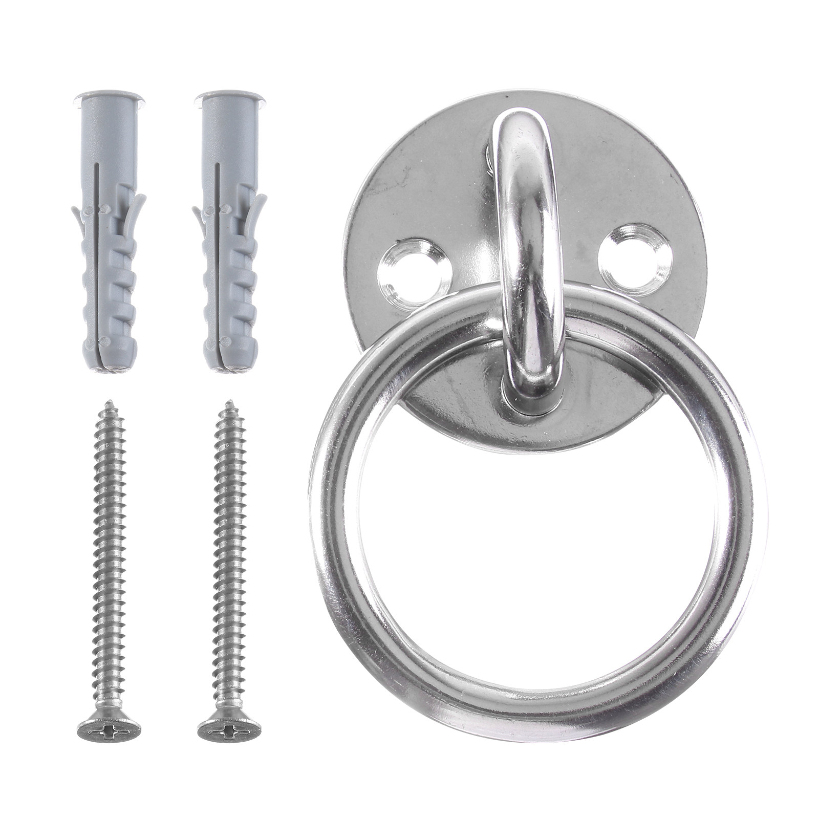 1Set Rugged Welded Steel Yoga  - огляд і ціна Battle Rope Anchor
