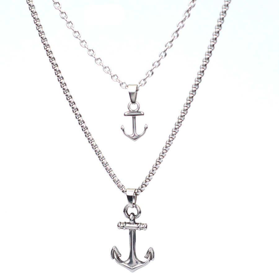 Hiphop Anchor Necklace For Men - огляд і ціна Battle Rope Anchor