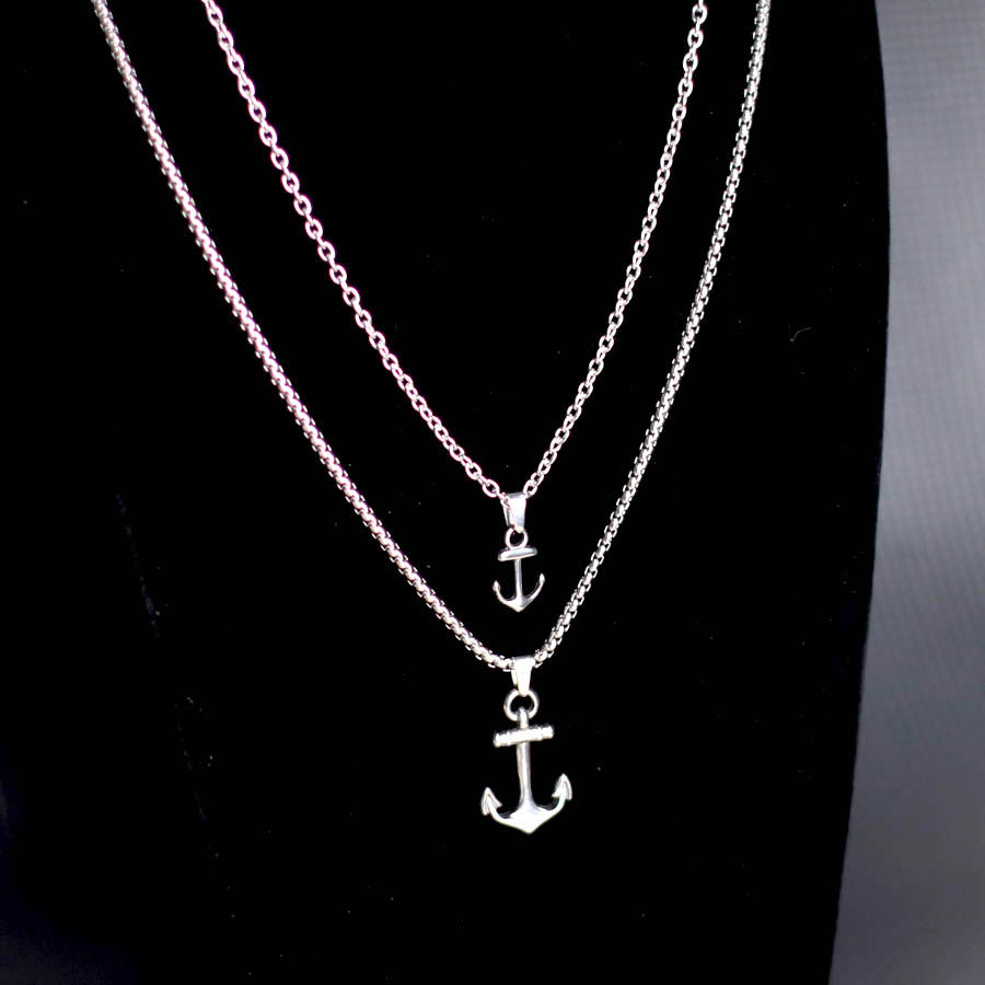 Hiphop Anchor Necklace For Men - огляд і ціна Battle Rope Anchor