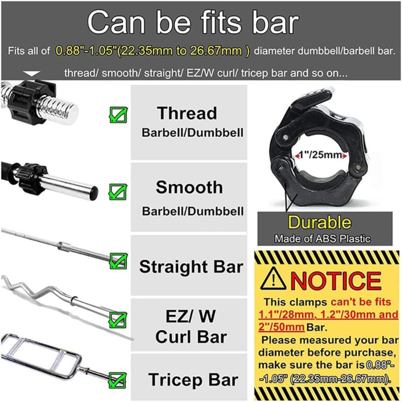 1pair 25/28/30mm Quick Release - огляд і ціна Landmine Barbell Attachment