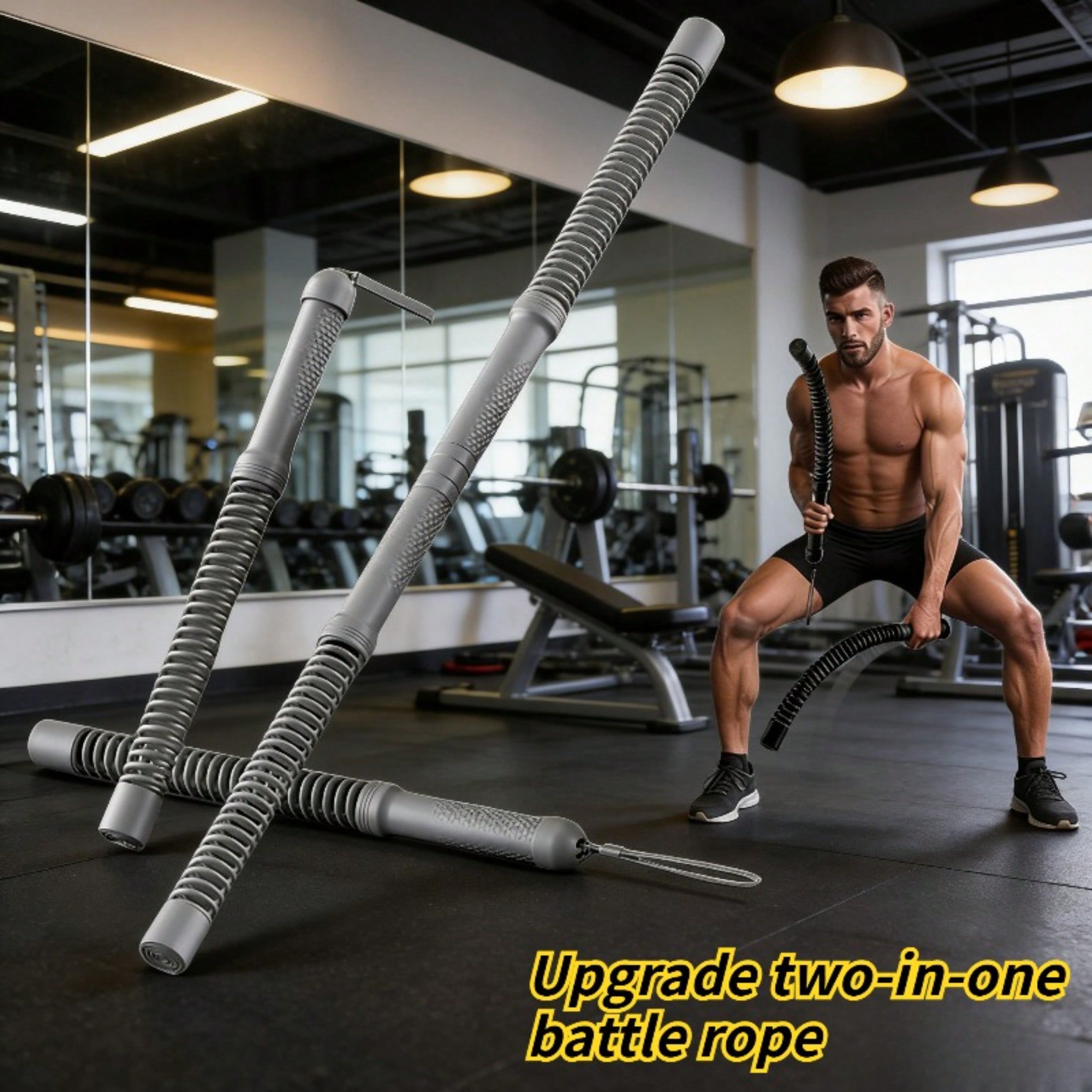 2-in-1 Upgraded Cordless Battl - огляд і ціна Crossfit Gym Gear