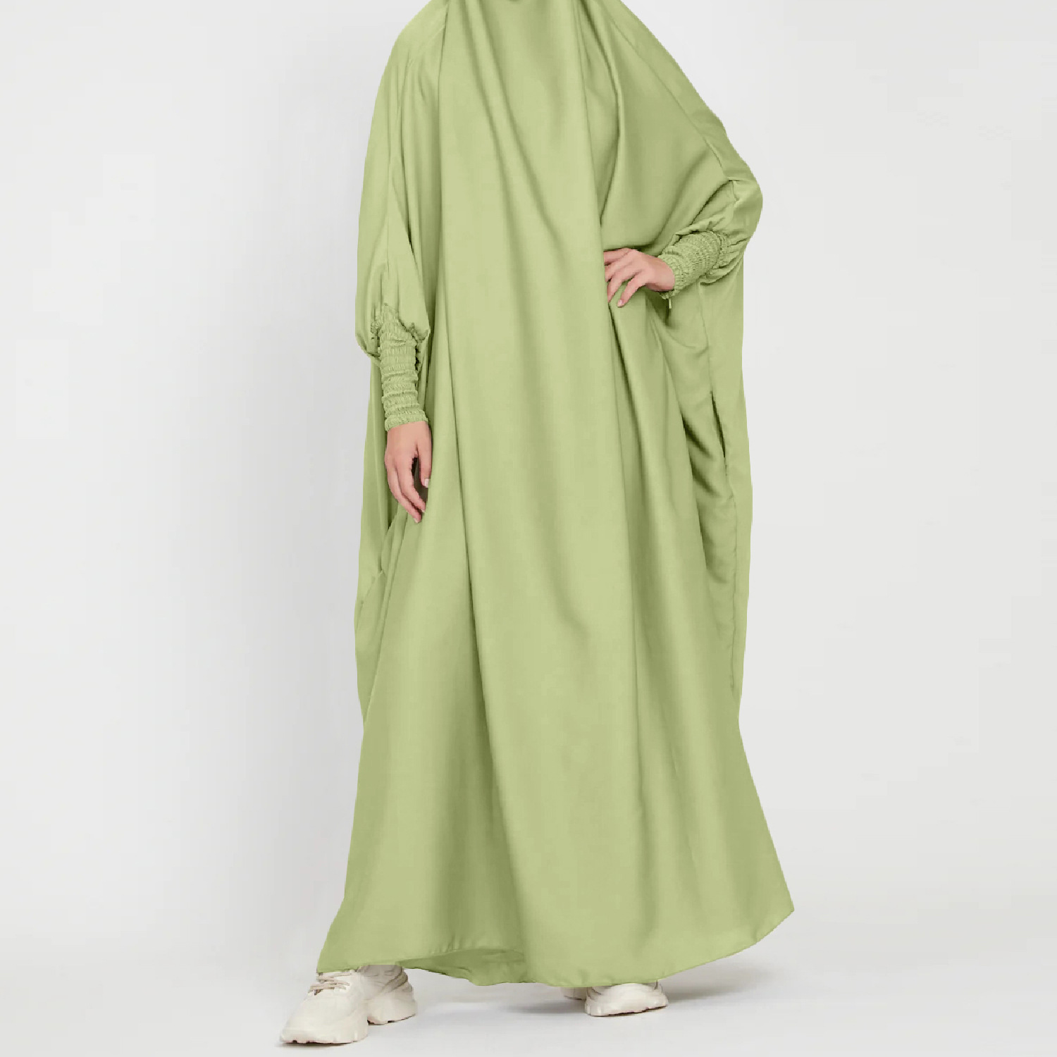 Solid Color Robe Dress Long Dr - огляд і ціна Crossfit Indonesia
